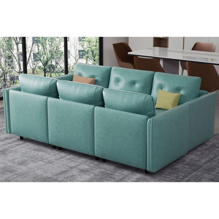 Latitude Run® 2 - Piece Faux Leather Living Room Set | Wayfair